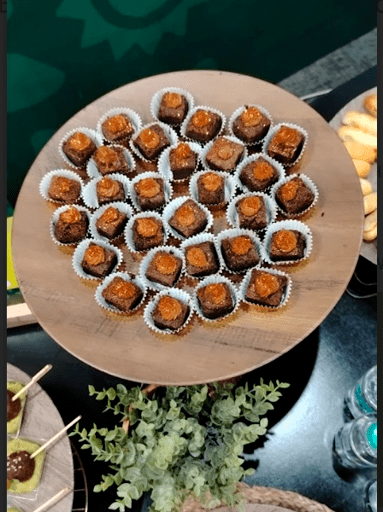 Brownies y Trufas de Chocolate con Aguacate